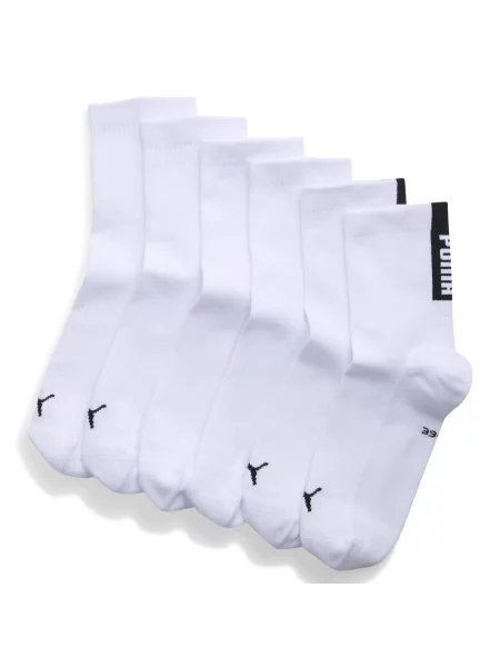 Krótkie skarpety PUMA Unisex 3 pary Akcesoria biały