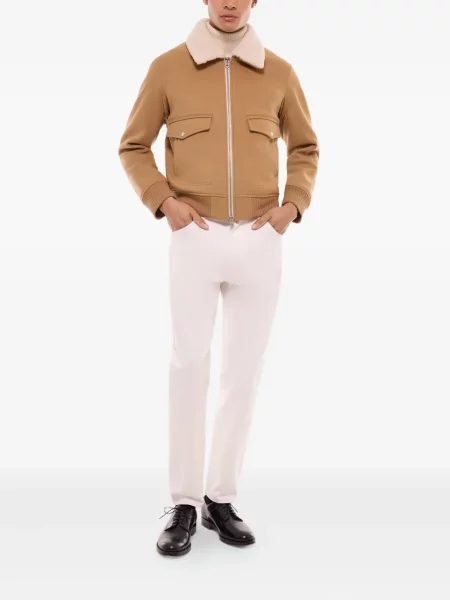 Geacă Fursac din fleece maro