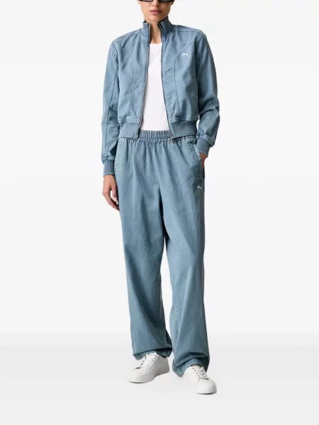Scurt geacă Puma din țesătură twill albastru