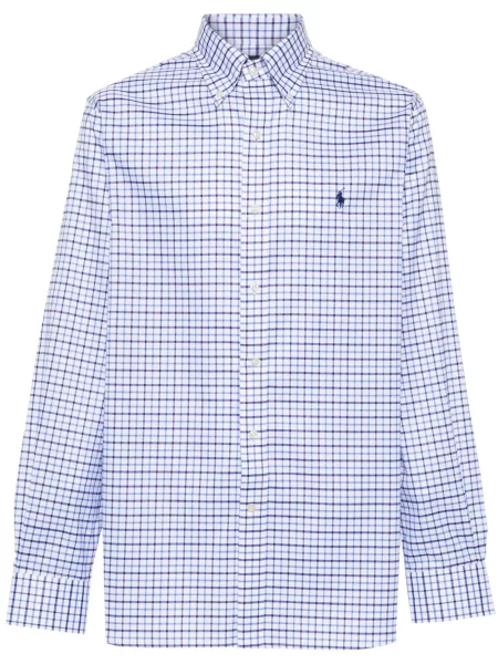 Polo Polo Ralph Lauren με μοτίβο ψαροκόκαλο μπλε