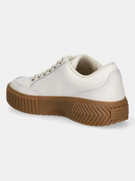 Kožené tenisky Sorel ONA AVE LOW SNEAKER béžová