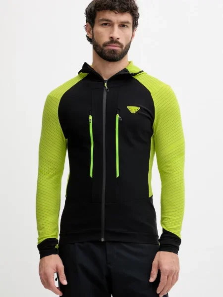 Dynafit hanorac în aer liber Mezzalama Race cu glugă verde