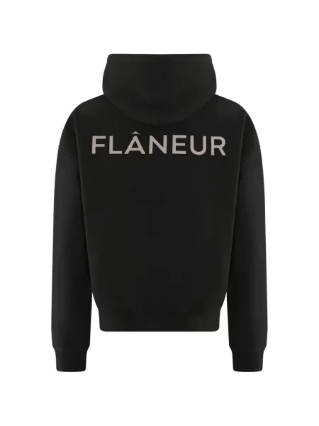 Mikina s kapucňou Flâneur čierna