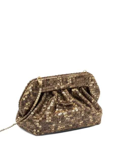 Geanta crossbody Themoirè cu paiete