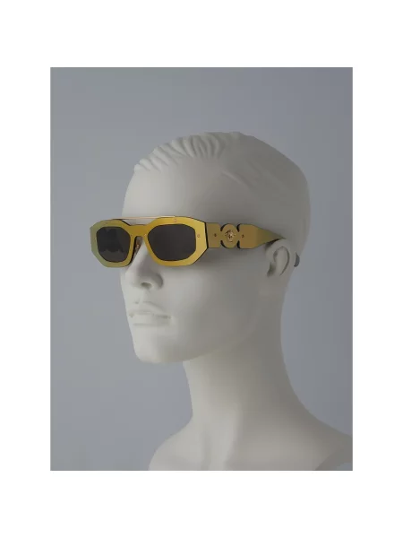 Okulary przeciwsłoneczne Versace brązowe