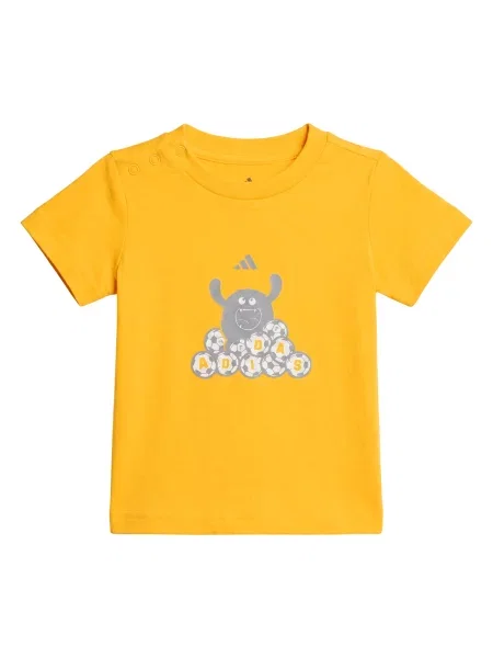 Tricou copii Adidas galben
