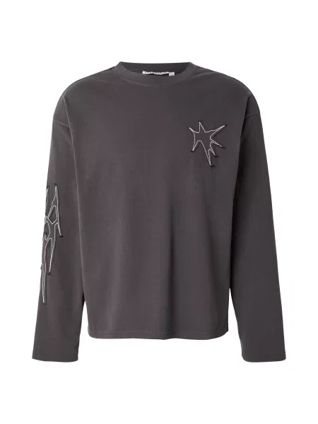 WEEKDAY Tričko tmavě šedá