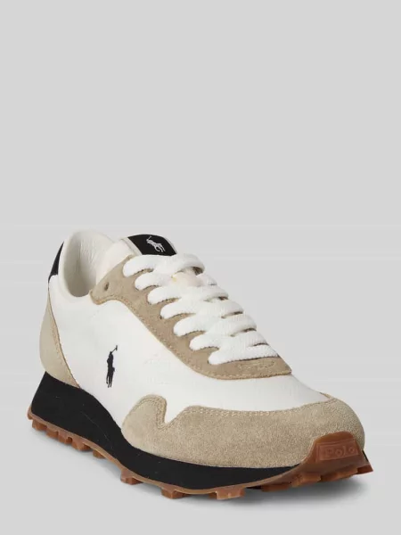 Sneakersy sznurowane model ‘PRL TRAIL Polo Ralph Lauren białe