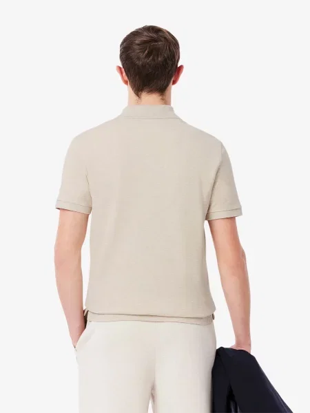 Поло Lacoste серое
