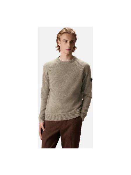 Sweter Peuterey wełniany beżowy