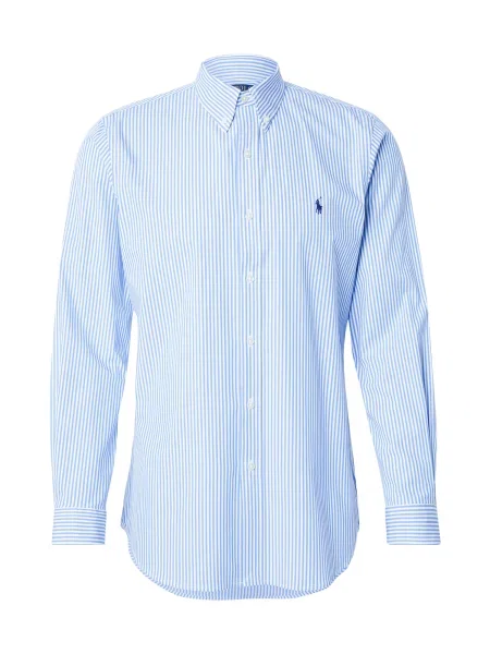 Polo Ralph Lauren Společenská košile světlemodrá bílá