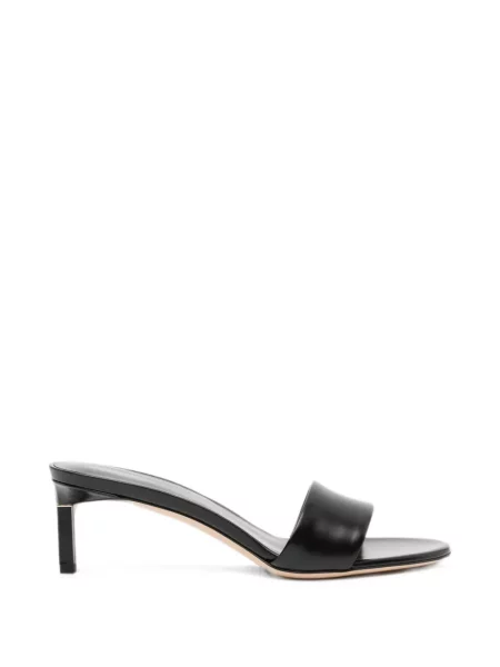 Papuci tip mules Tom Ford din piele negru
