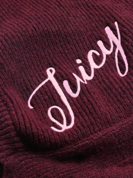 Căciulă Juicy Couture cu broderie roșu