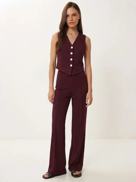 Happiness İstanbul Obleka za doma Zweiteiliges Set mauve