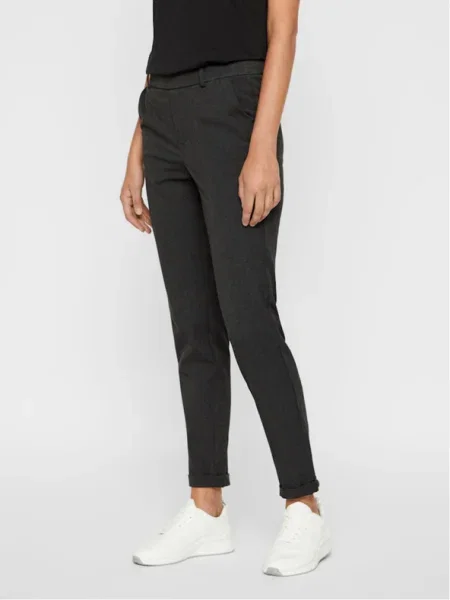 VERO MODA Nadrág Maya antracit szürke