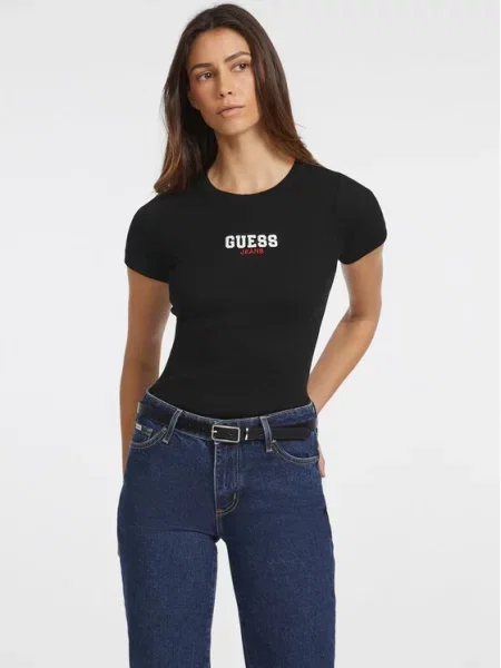 Guess Jeans Футболка чорний