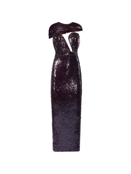 Rochie Araftu cu paiete violet