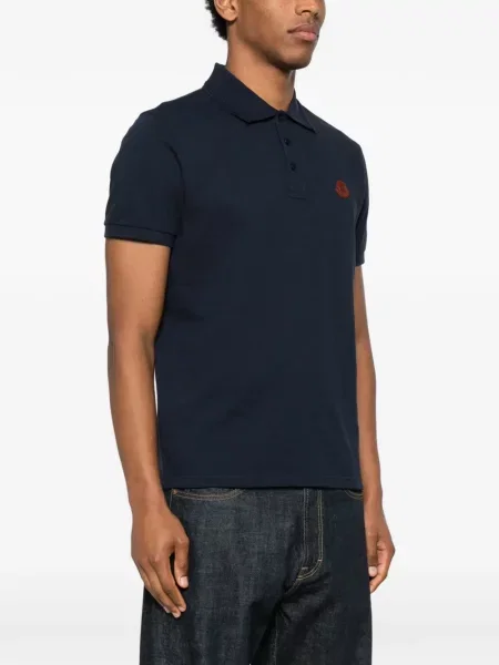 Polo Moncler albastru