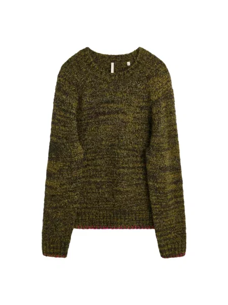 Sweter Sunflower wełniany zielony