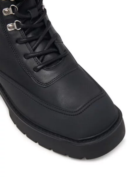 Calvin Klein Auliniai batai Chunky Hiking Lup Boot Lth Wl Em juoda