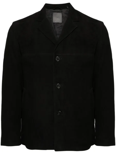 Geanta de piele Theory negru