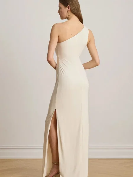 Lauren Ralph Lauren Rochie de seară crem bej