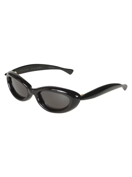 Okulary przeciwsłoneczne Bottega Veneta czarne