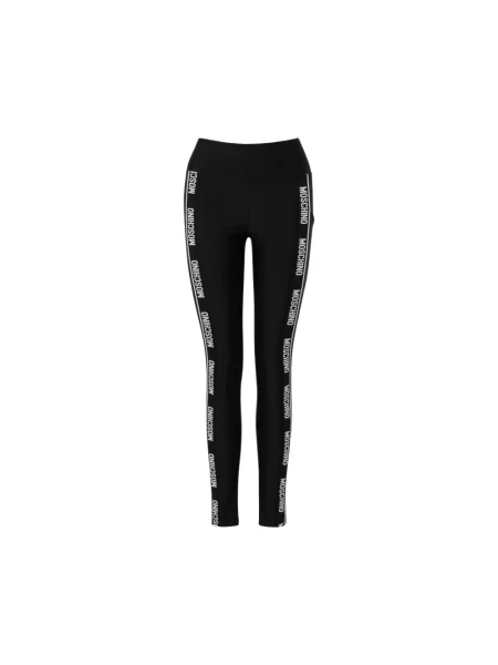Spodnie Moschino czarne