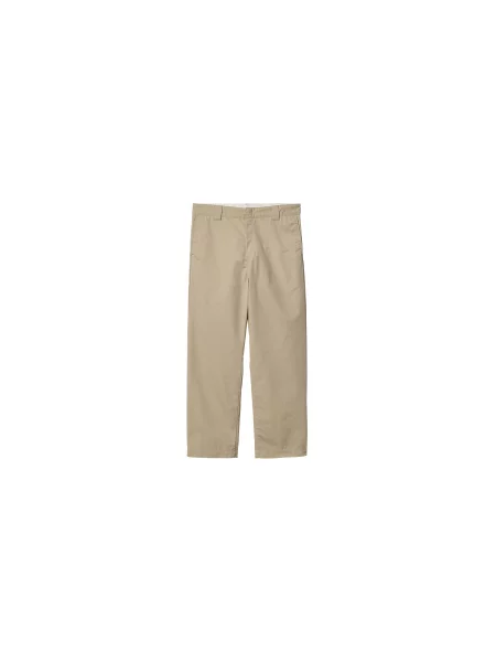 Carhartt WIP Craft Pant Mężczyźni Spodnie Carhartt WIP Jasnobrązowy Size: 32 brązowe