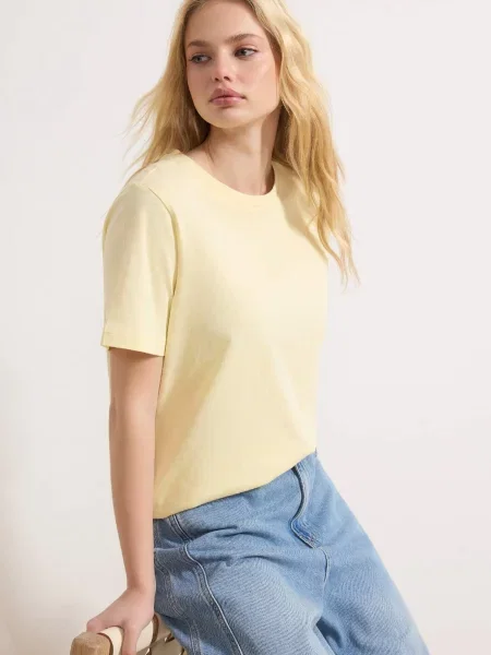 Trendyol Tricou galben