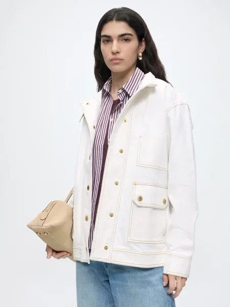 Barbour International Prechodná bunda Kyla' biela