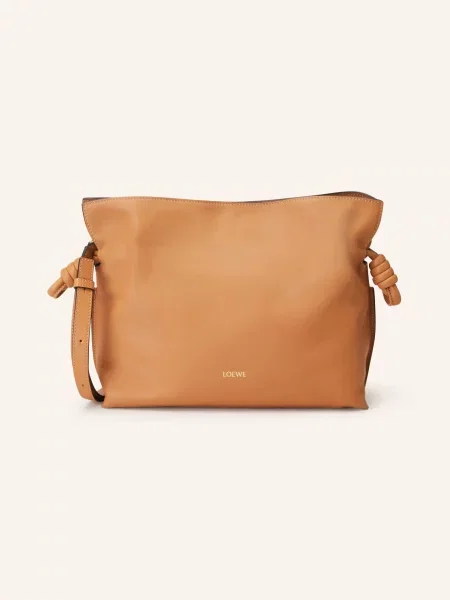 Loewe Kabelka Přes Rameno Flamenco koňaková