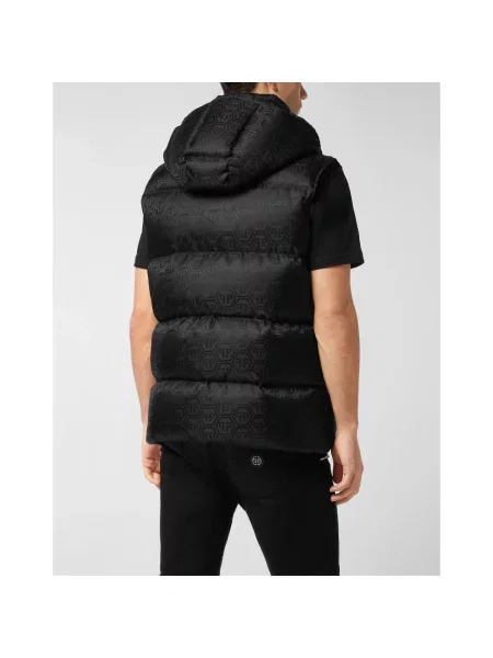 Kamizelka puchowa Philipp Plein czarna