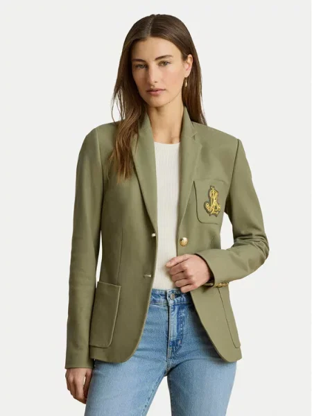 LAUREN RALPH LAUREN Sacou Bullion verde