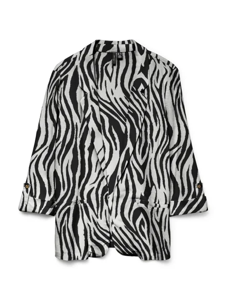 VERO MODA Sacou VMJESMILO gri argintiu argintiu negru