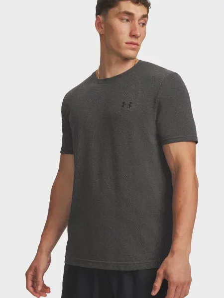 Безшовна футболка Under Armour сіра