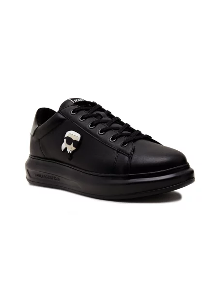 Karl Lagerfeld De piele sneakers KAPRI Karl NFT Lo Lace negru
