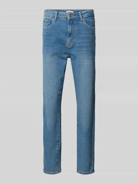 Jeansy straight leg Only niebieskie