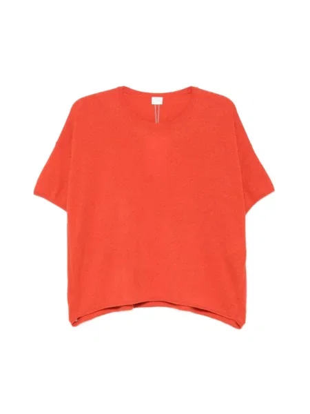 Sweter C.t.plage z kaszmiru pomarańczowy