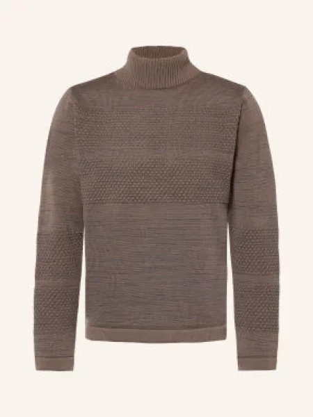 S. N. S. Herning Sweter braun brązowy