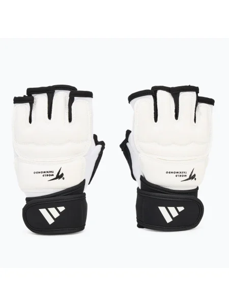 Adidas WT ръкавици за таекуондо черни/бели бяло