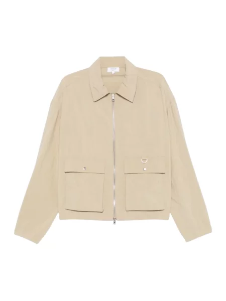 Kurtka Maison Kitsune beżowa