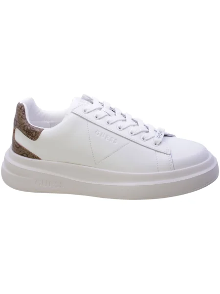 Sneakerși Guess alb