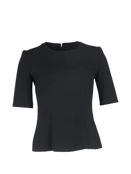 Cu peplum top Boss scurt negru