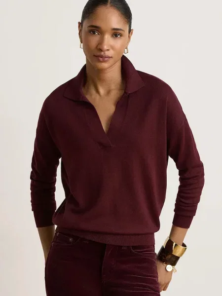 Lauren Ralph Lauren sveter dámsky s bavlnou