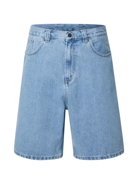 Kratak kratke traper hlače Carhartt Wip kamenje plava