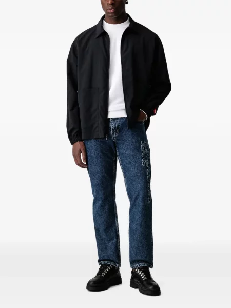 Hanorac Karl Lagerfeld Jeans cu imagine alb