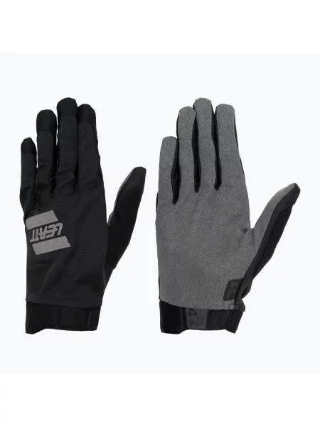 Rękawiczki rowerowe Leatt MTB GripR stealth czarne