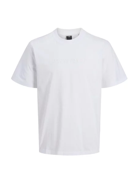 JACK & JONES Tricou JCOCharge' alb