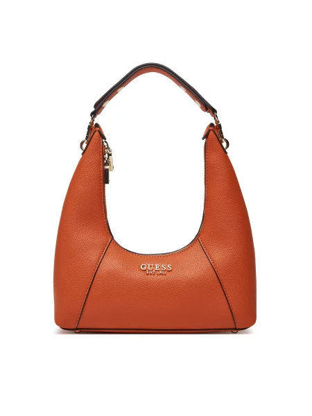 Ročna torba Guess oranžna